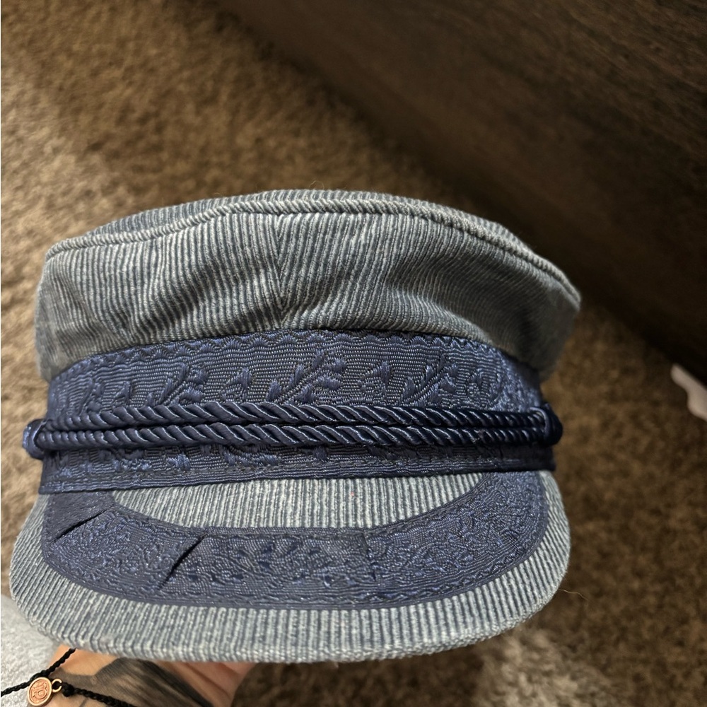 Brixton Black Satin Interior Hat